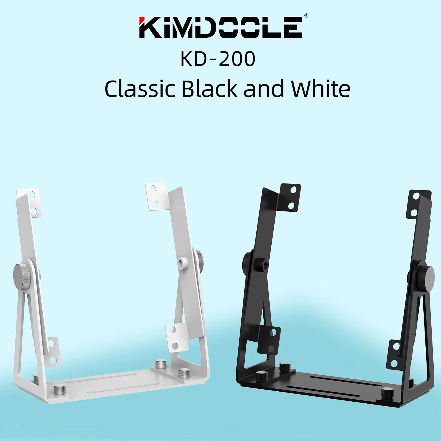 120mm 및 140mm PC 케이스 외부 냉각 팬에 적합한 360도 회전이 가능한 다목적 데스크탑 팬 스탠드
