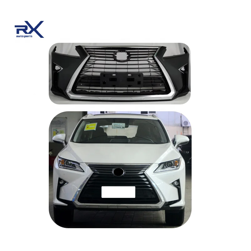 

Полный комплект кузова автомобиля, бампер для Lexus RX300 RX350 RX450H 2016 2017 2018, Модернизированный комплект кузова автомобиля, комплект для преобразования facelift