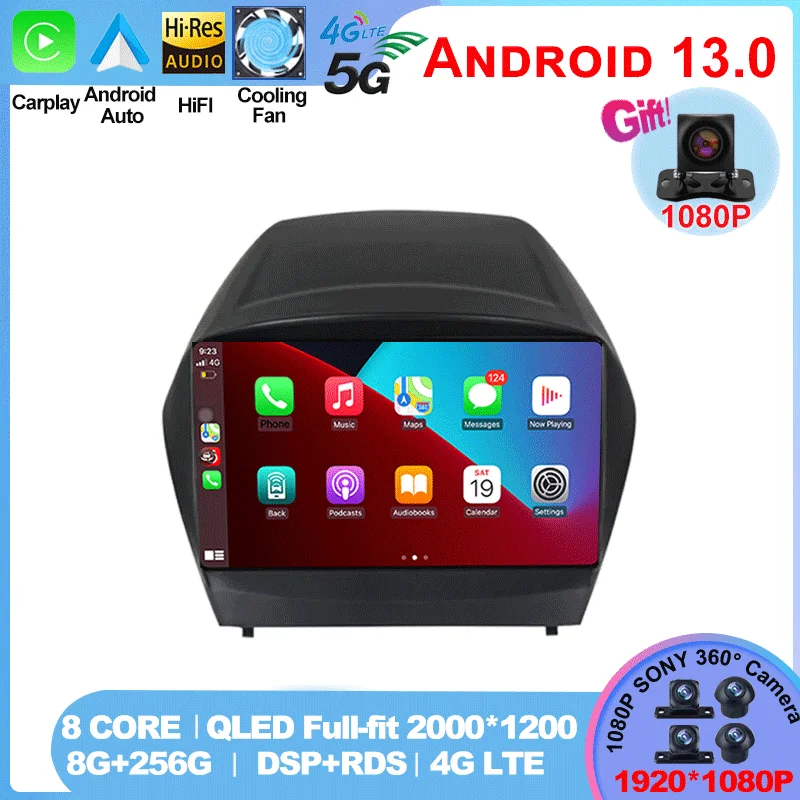 

Android 13 For HYUNDAI TUCSON IX35 2012 2013 2014 2015 8 Core 5G Car Radio Multimedia Video Player 2 din Carplay gsp