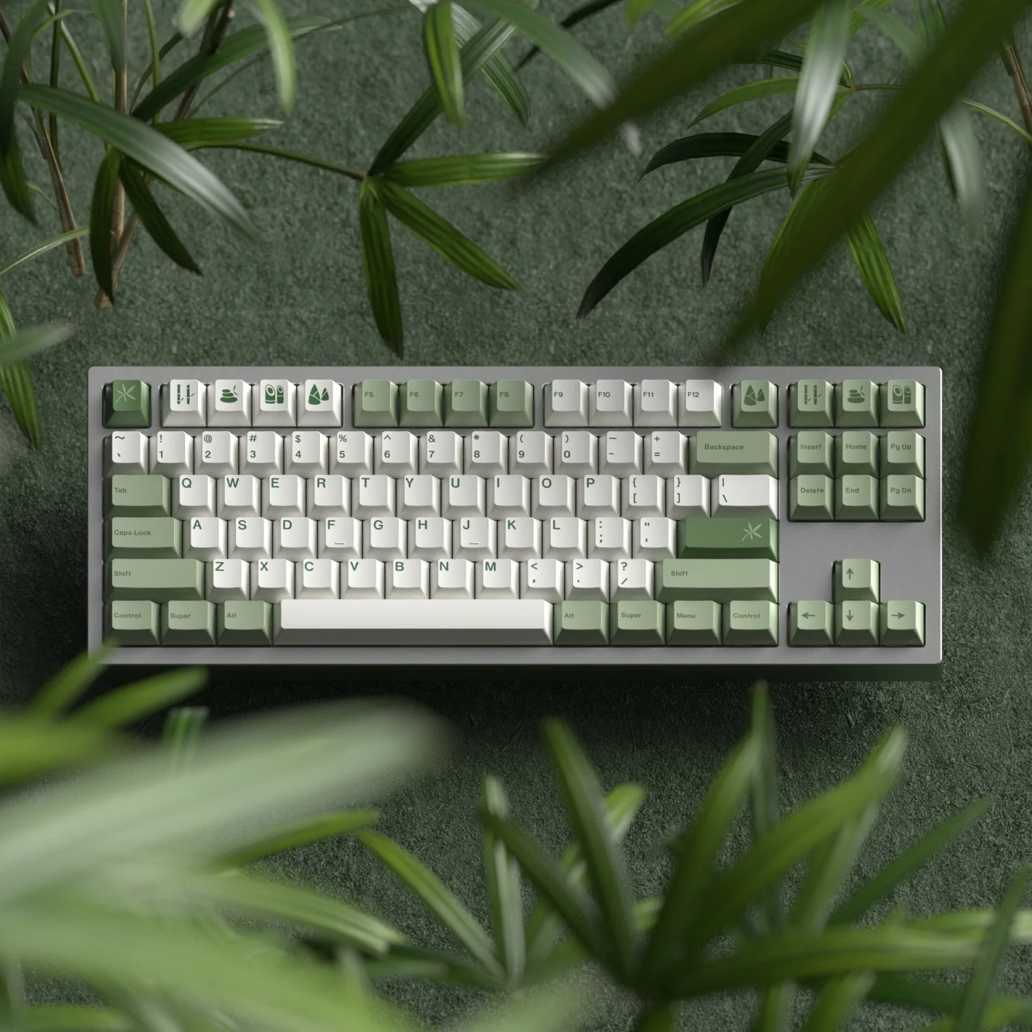 Perfil, Branco Quente Keycap para 61 64
