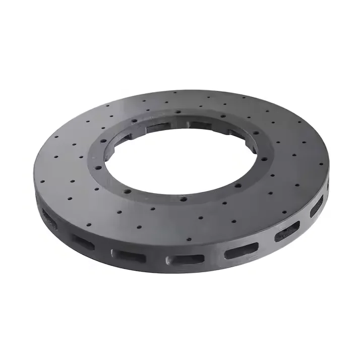 레이싱 프론트 휠 카본 세라믹 브레이크 디스크 키트 390*32.6mm 카본 로터 닛산 모델 GTR용
