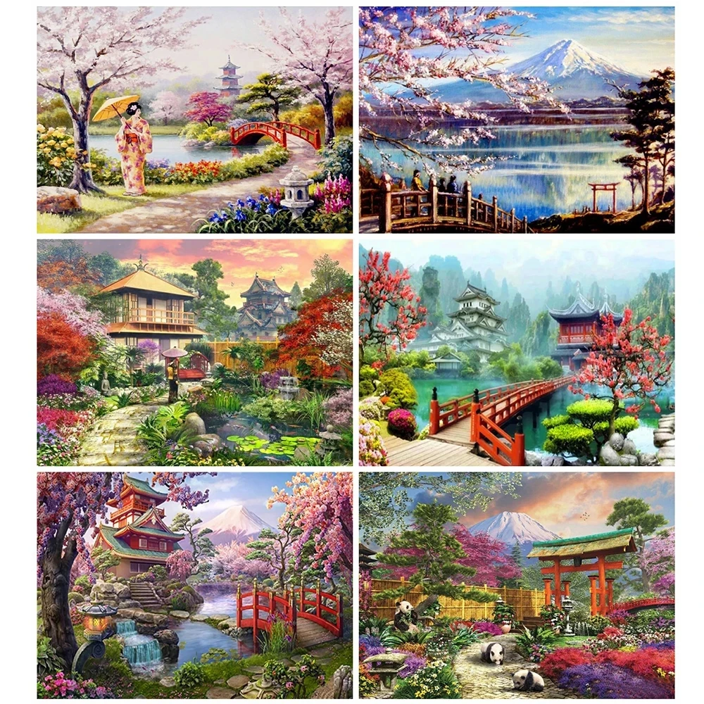 5D-DIY-Diamond-Embroidery-Landscape-House-Mosaic-Sale-Japanese-Diamond