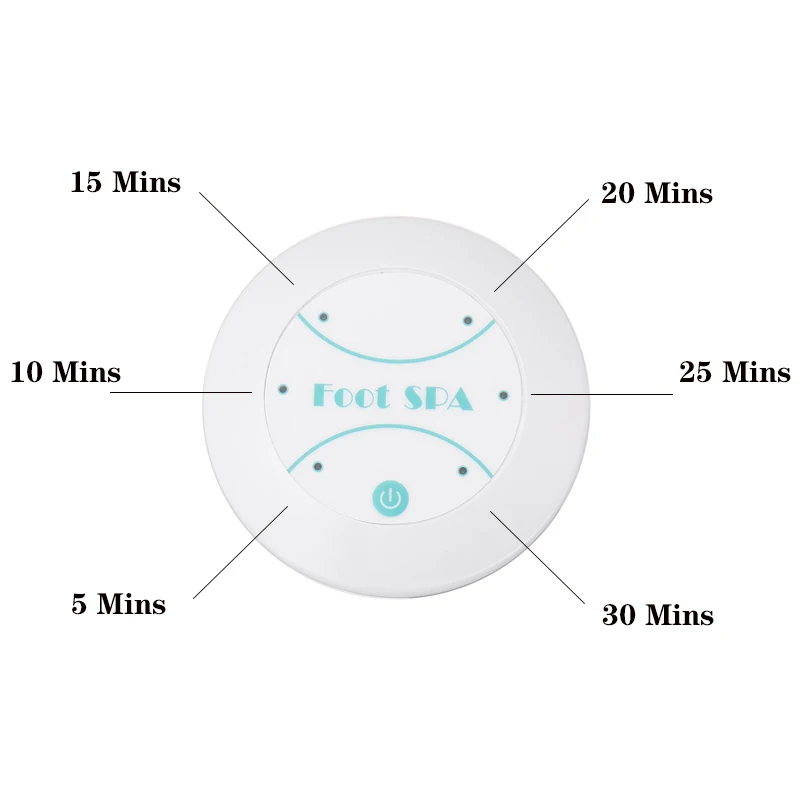 Ionic Detox Foot Spa with Vibrating Massage and Aqua Health Therapy