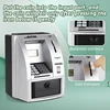 Electronic Piggy Bank ATM Password Money  Coins Saving Box ATM Bank  Automatic Deposit Banknote Christmas Gift 4