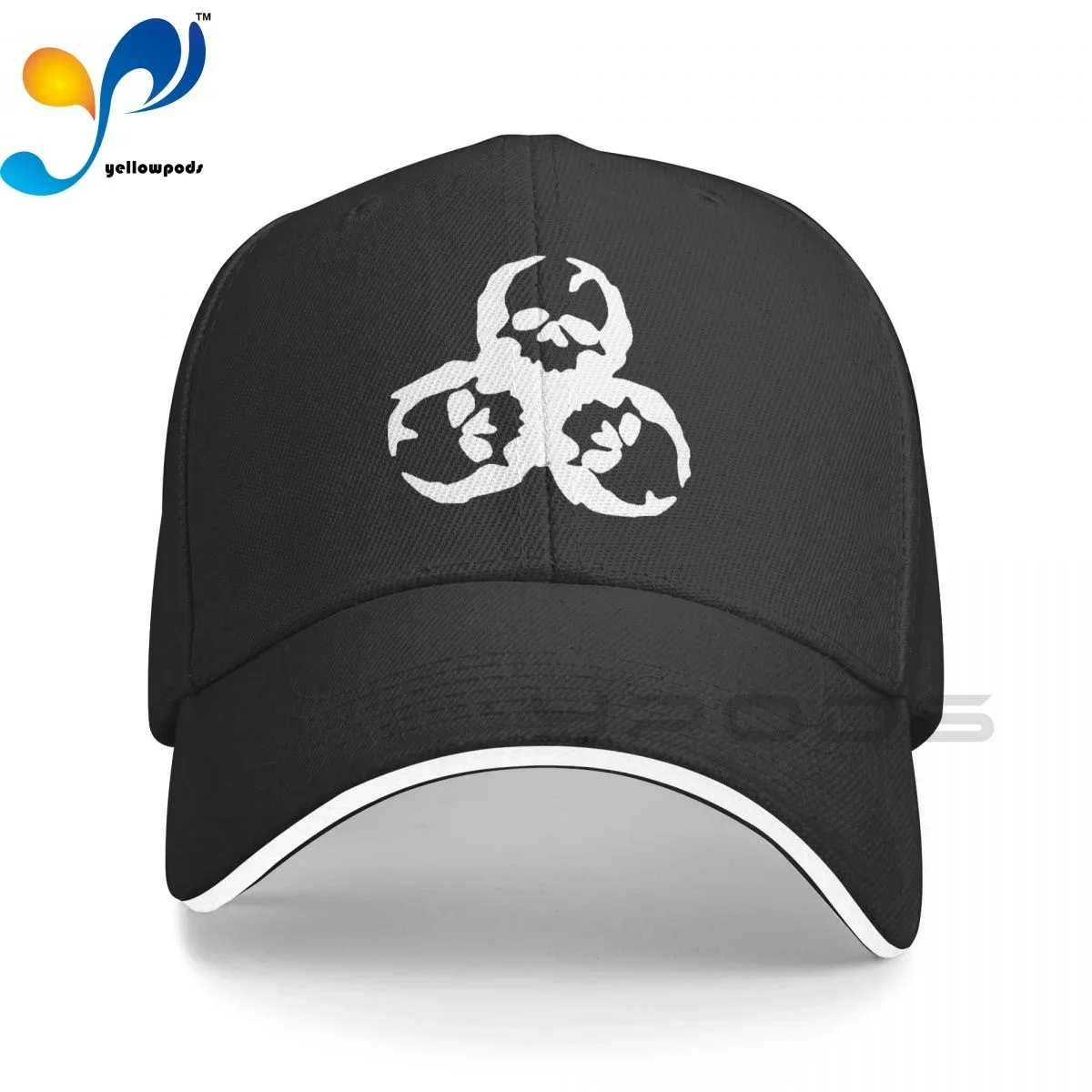 

ZOMBIE Skull Biohazard Outbreak Walking Team Print Men's New Baseball Cap Fashion Sun Hats Caps for Men and Women