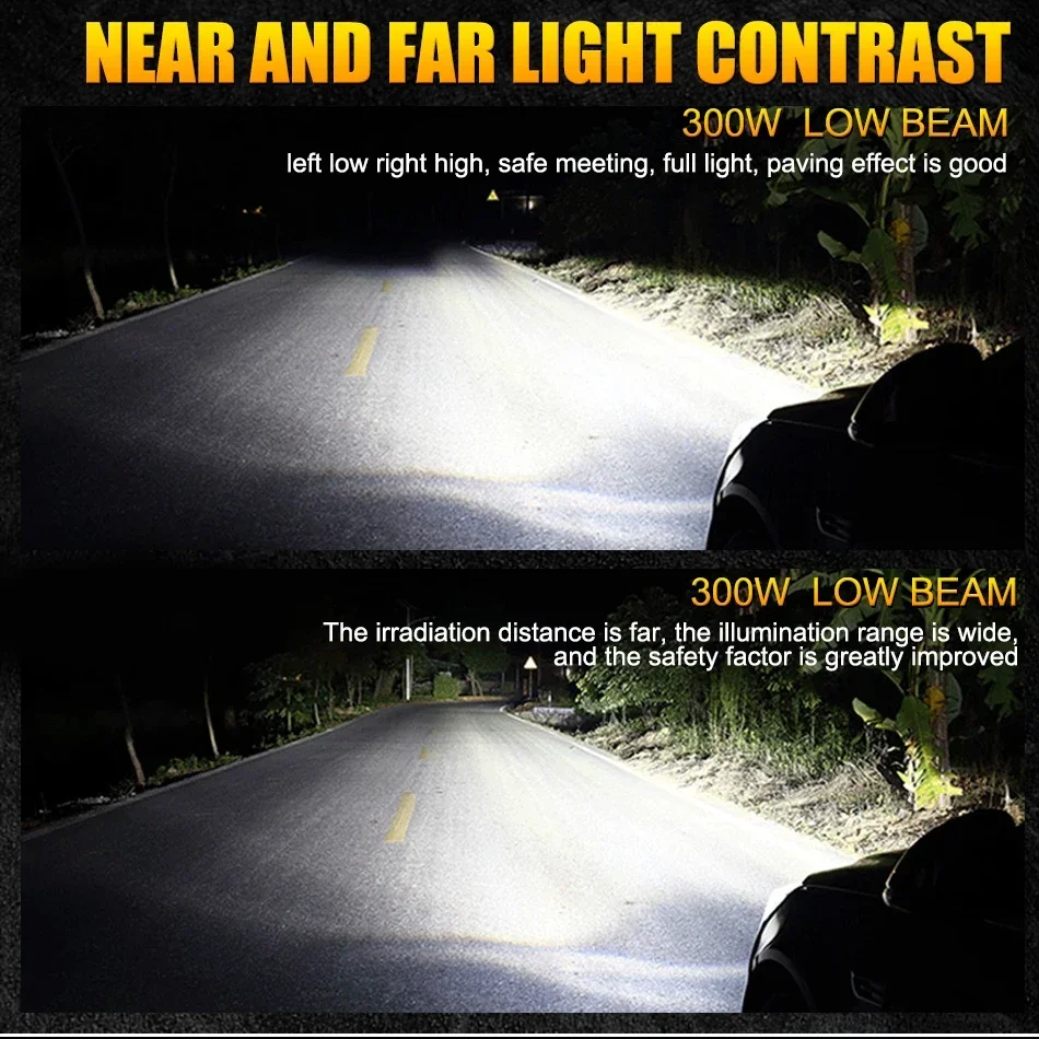 TOAUTO 오리지널 D1S D3S LED 자동차 헤드라이트 전구 D2S LED 캔버스 D4S D5S 자동차 램프 HID 제논 업그레이드 키트 1:1 플러그 앤 플레이 6500K