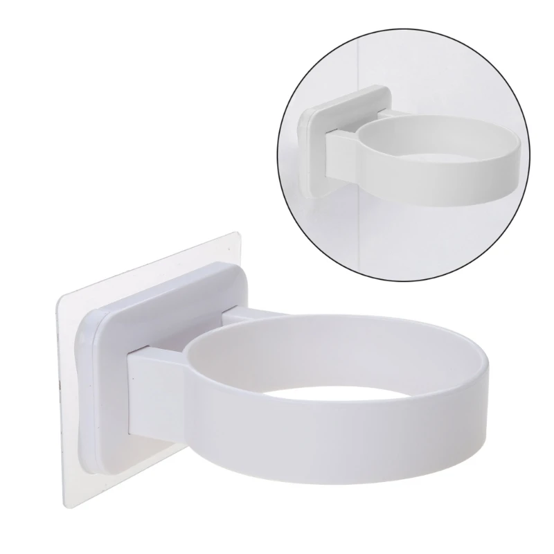 Hair Dryer Storage Rack Hairdressing Tool Holder Bathroom Bedroom Hotel Homestay Nail-free storage rack hair dryer holder