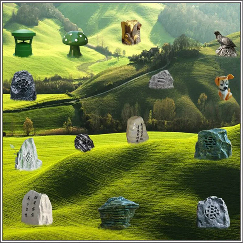 

35080544 Outdoor simulation stafdsa fckh xbrwe landscape lawn speakers stone lawn speakers