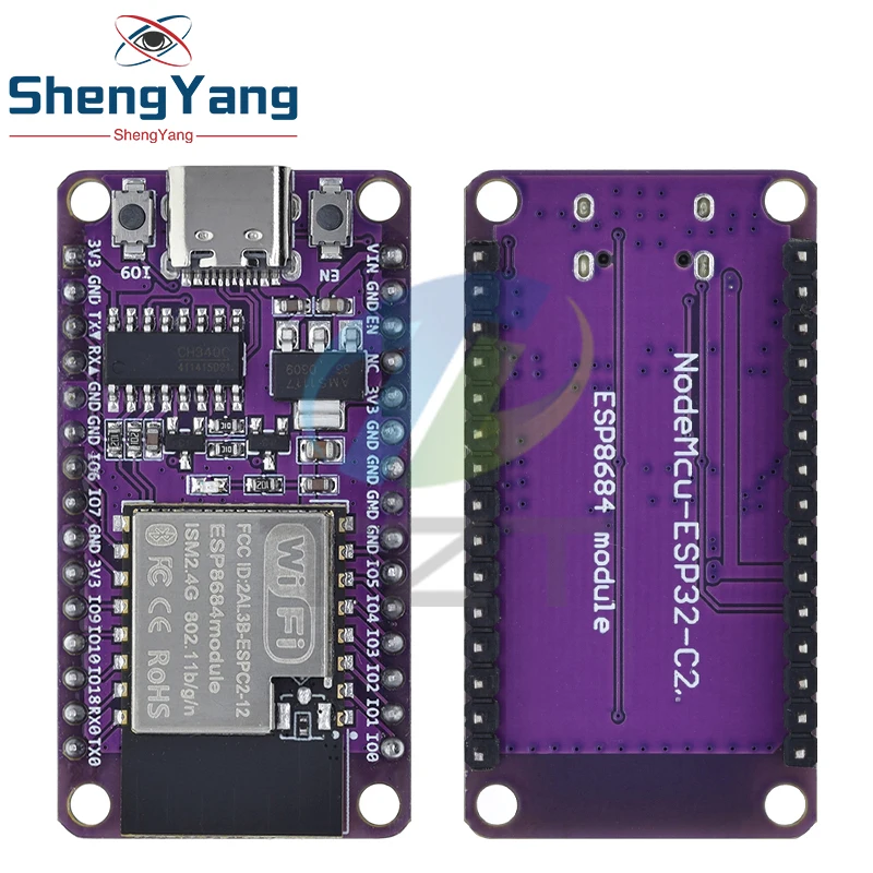 TZT-ESP8684-Development-Board-TYPE-C-USB-ESP32-C2-ESPC2-12-DevKit ...