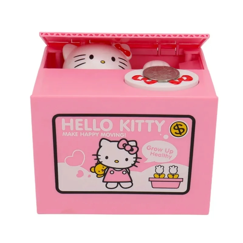 HelloKittyPiggyBankSanrioActionFigureAnimeCartoonKTCat