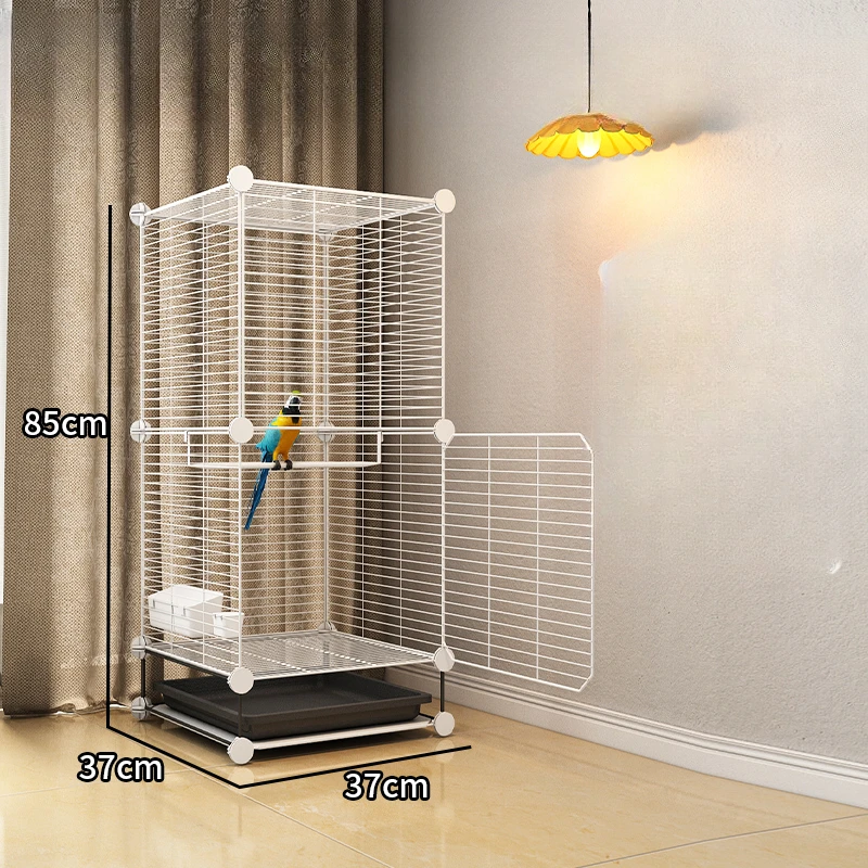 

Feeder Large Toys Bird Cage House Carrier Budgie Habitat Home Bird Cage Pigeon Aviary Oiseaux Accessoires Pet Products RR50BC