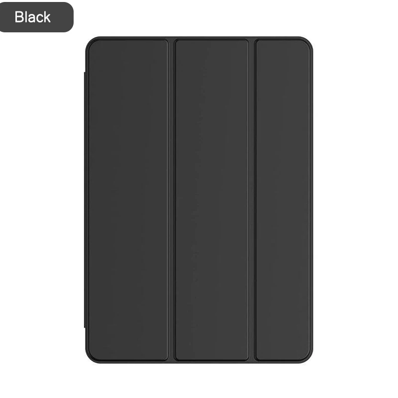 thumbnail image 1 of Funda para Apple iPad 2, 3, 4, 5, 6, 7, 8, 9, 10,2, 10. ª generación, 10,9 pulgadas, 9,7 mini 4, 5, funda para tableta de cuero PU, funda triple plegable para dormir inteligente, 1 of 5