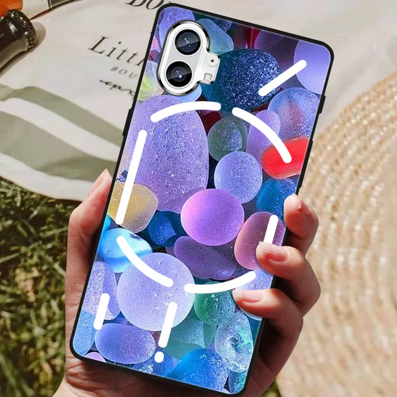Black Antiknock Soft TPU Protective Phone Case Cover