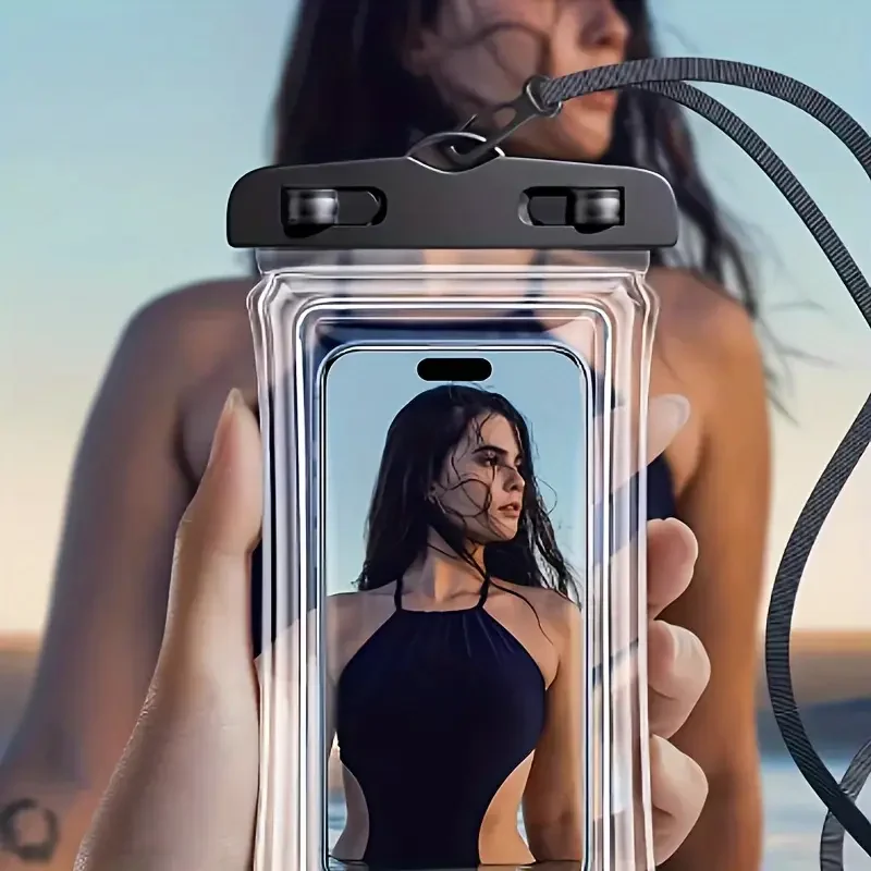 PVC Waterproof Phone Case Underwater Photography Touchscreen Compatible Screen Protector