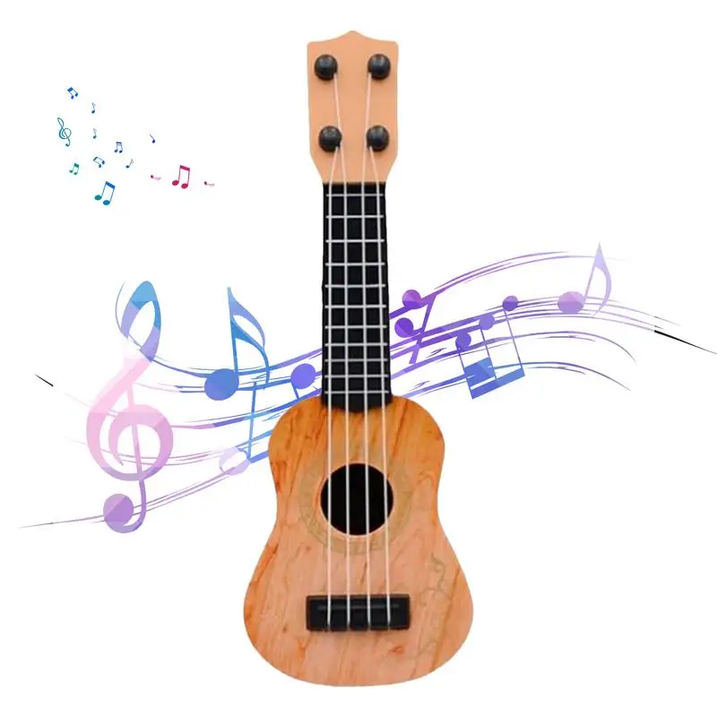 

Kids Guitar Toy Musical Guitar Toy Instrument Kids Play Early Educational Toys Skill Improving Mini Guitar For Beginner Children