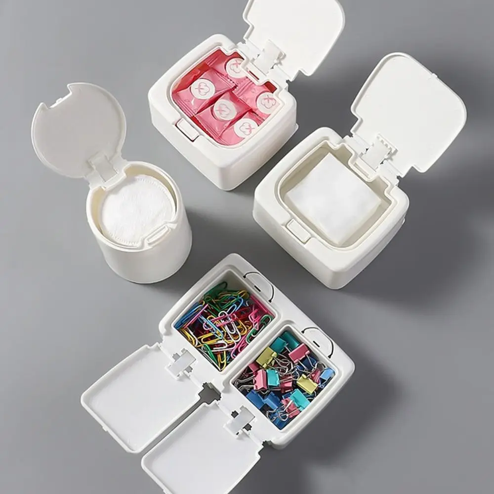 Versatile Double-Grid Pop-Up Storage Box