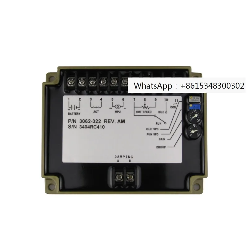 

Generator Engine Speed Controller Governor Control Unit EFC 3062322