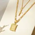 Gold Letter Cross A