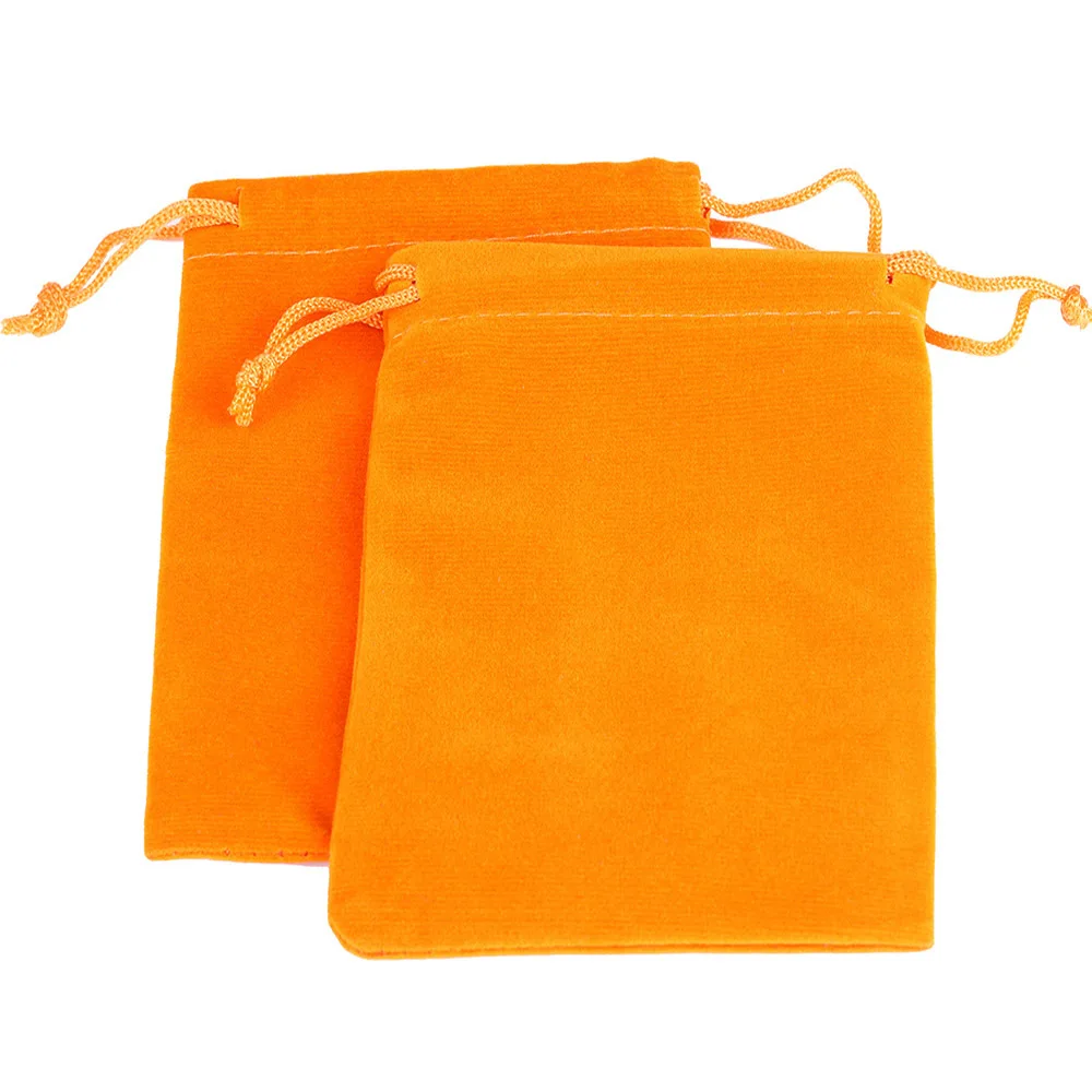 Set of 25 Colorful Velvet Drawstring Gift Bags for Jewelry Packaging and Display