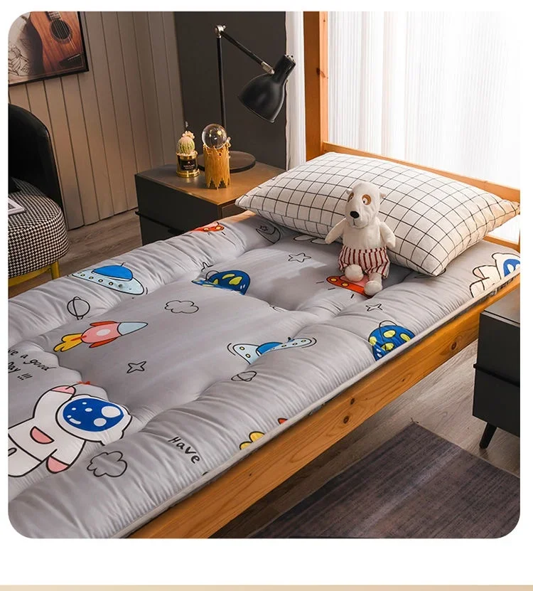 Description Picture 4 of itemDouble Mattress for Sleeping Full Size Individual Folding Mattresses Topper Japanese Dormitory Futon Bedroom Furniture Summer