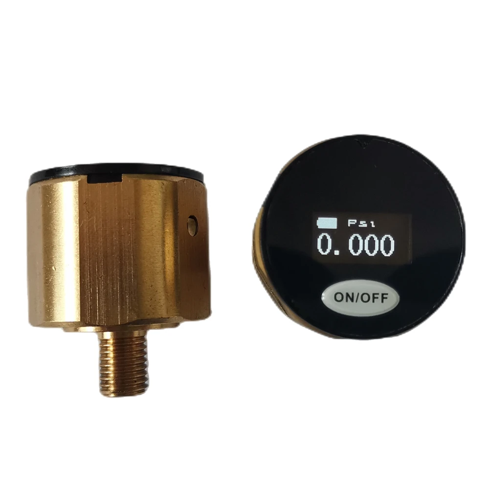 28mm Diameter Digital Air Pressure Gauge M8x1 M10X1 Manometer 4500PSI For Hatsan pressure vacuum gauge