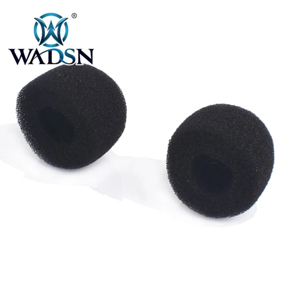 WADSN Tactica Headset MIC Sponges Replacement Parts For Comta Series Earphone Airsoft Headphone Microphone Accessories WZ160