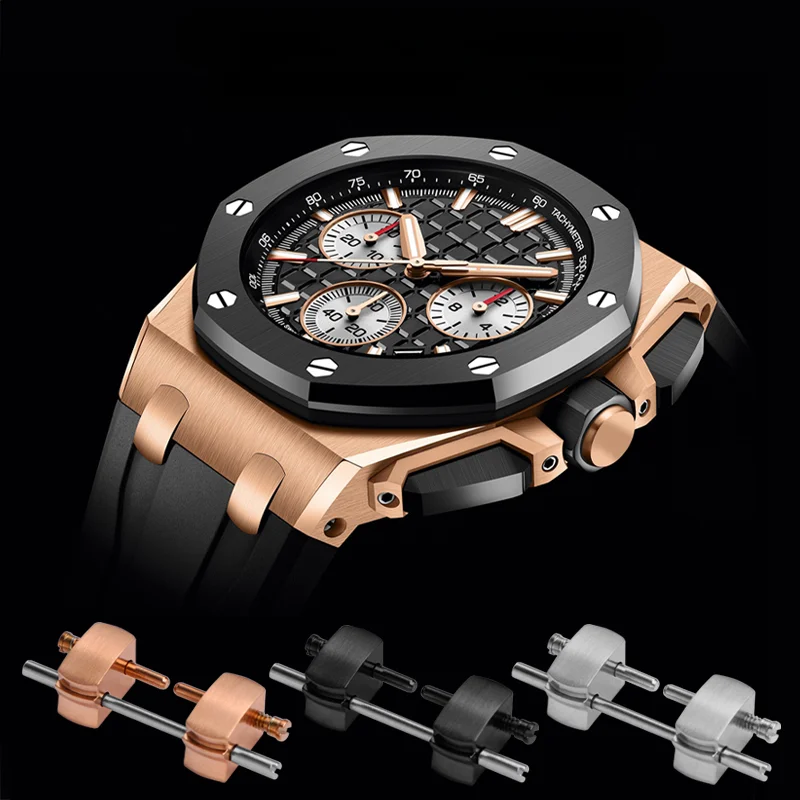 4 Viti 2 Maglie Per Ap Royal-Oak-Cinturino Offshore Per Accessori Per Orologi Audemars E Piguet Kit Di Conversione Collegamento Finale Da 3.5Mm