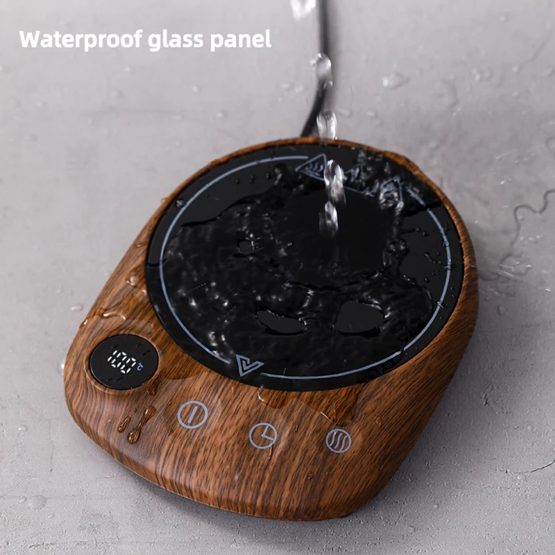 Cup Heater Coffee Mug Warmer Hot Tea Makers Warmer Coaster 5 Gear Temperature Cup Heaters Coffee Milk Tea Heating Pad 100&deg;C 220V