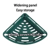 1Pcs Kitchen Rack, Countertop Corner Spice Rack, Triangular Storage Rack, Corner Multi-Layer Storage Knife Holder, Bathroom Drain Storage Rack, Seasoning Supplies Storage 2
