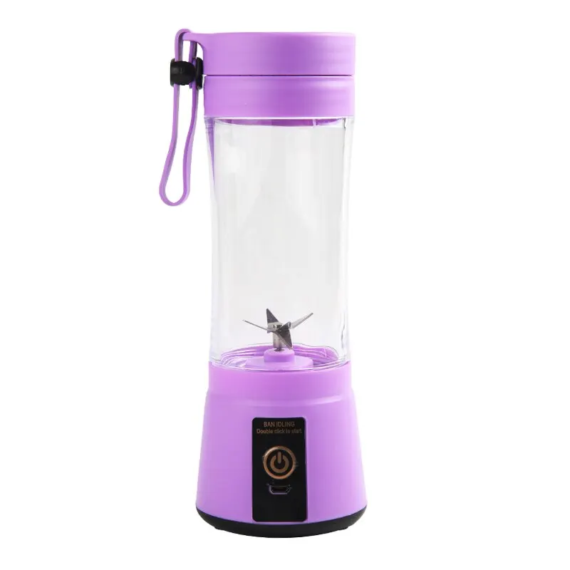 Portable Fruit Juice Blenders Summer Personal Electric Mini Bottle Home USB  6 Blades Juicer Cup Machine For Kitchen - AliExpress