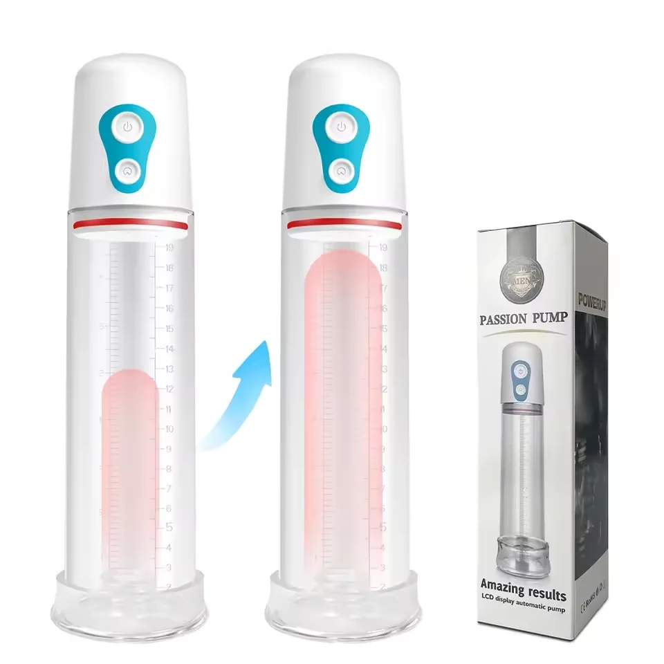 Automatic Electric Penis Pump Male Penis Enlargement Extender Portable Vacuum Suction Glans Trainer Masturbator Sex Toys for Men