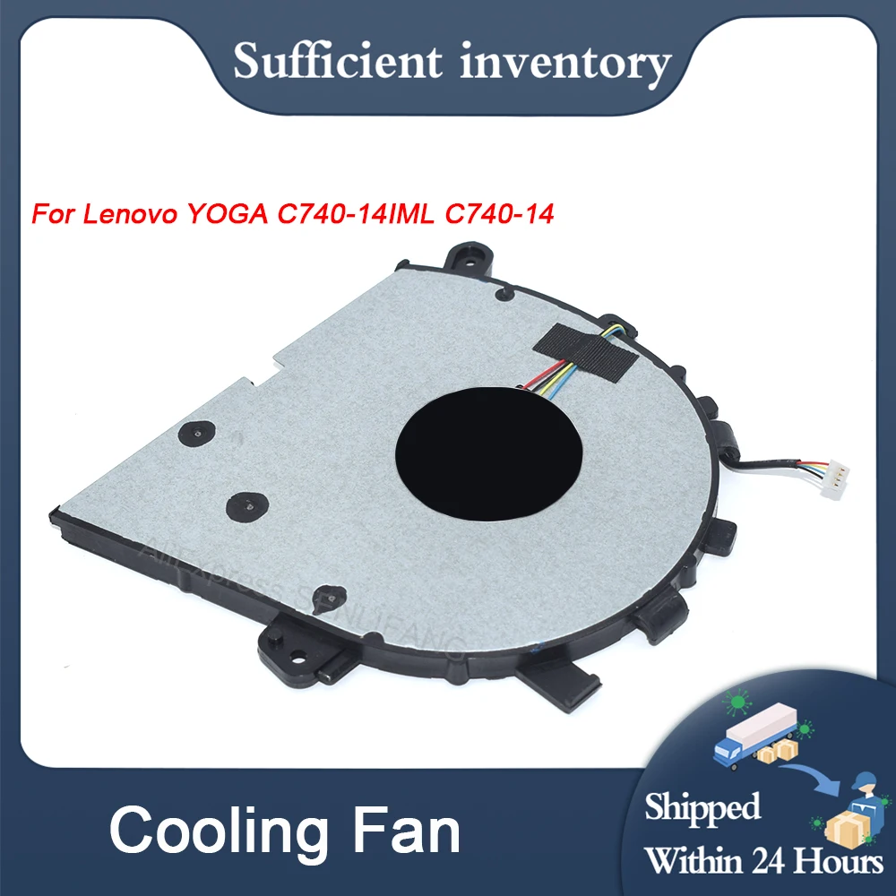 

Новый охлаждающий вентилятор для ноутбука Lenovo YOGA C740-14IML DC5V 4Pin