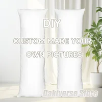 DIY Custom Made Your Own Pictures Hing Body Pillowcase Cartoon Game Customs Dakimakura Cover Pillow Case 1