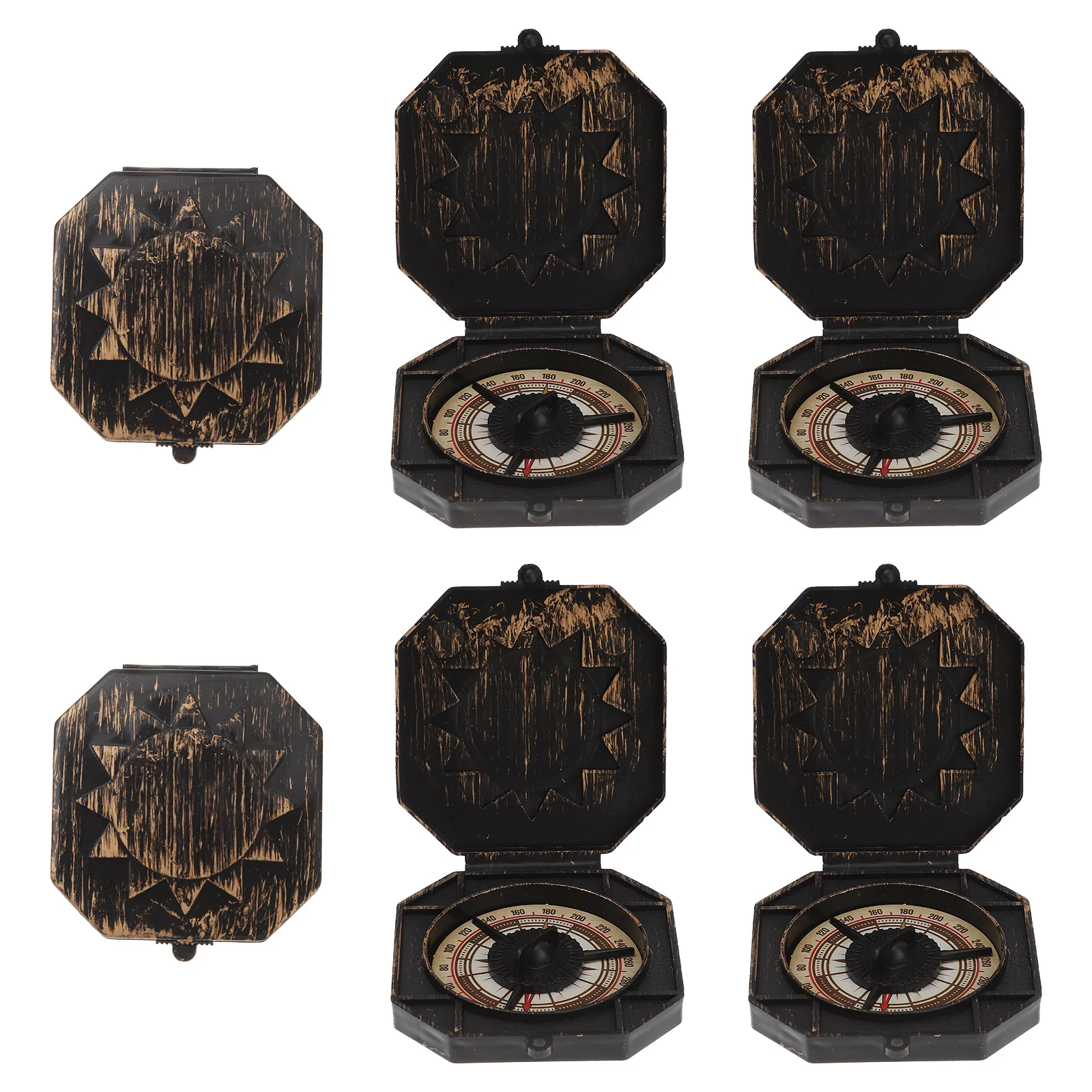 

Pocket Compass Pirate Captain Compass Toy Xmas Cosplay Costume Prop Chic Compass Plaything Party Cosplay Decoration Hallowmas