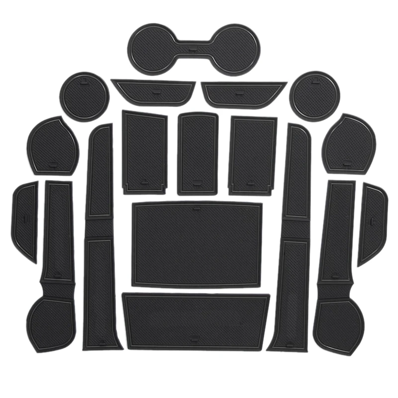 

Коврики для ворот для SR5 Hi- Manual 15-18 Коврик для двери/коврик для чашки черные