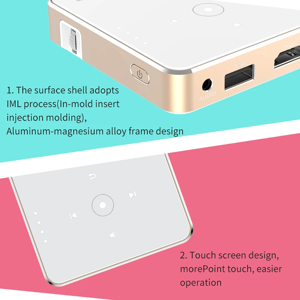 Smartphone projector, Design