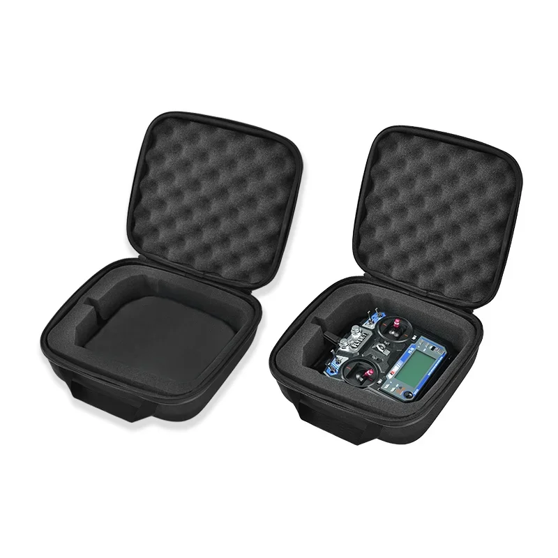 

260X260X120mm EVA Nylon Waterproof Damping Transmitter Bag Handbag for FRSKY FLYSKY I6 I6S I6X Radiolink AT10 Radiomaster TX12