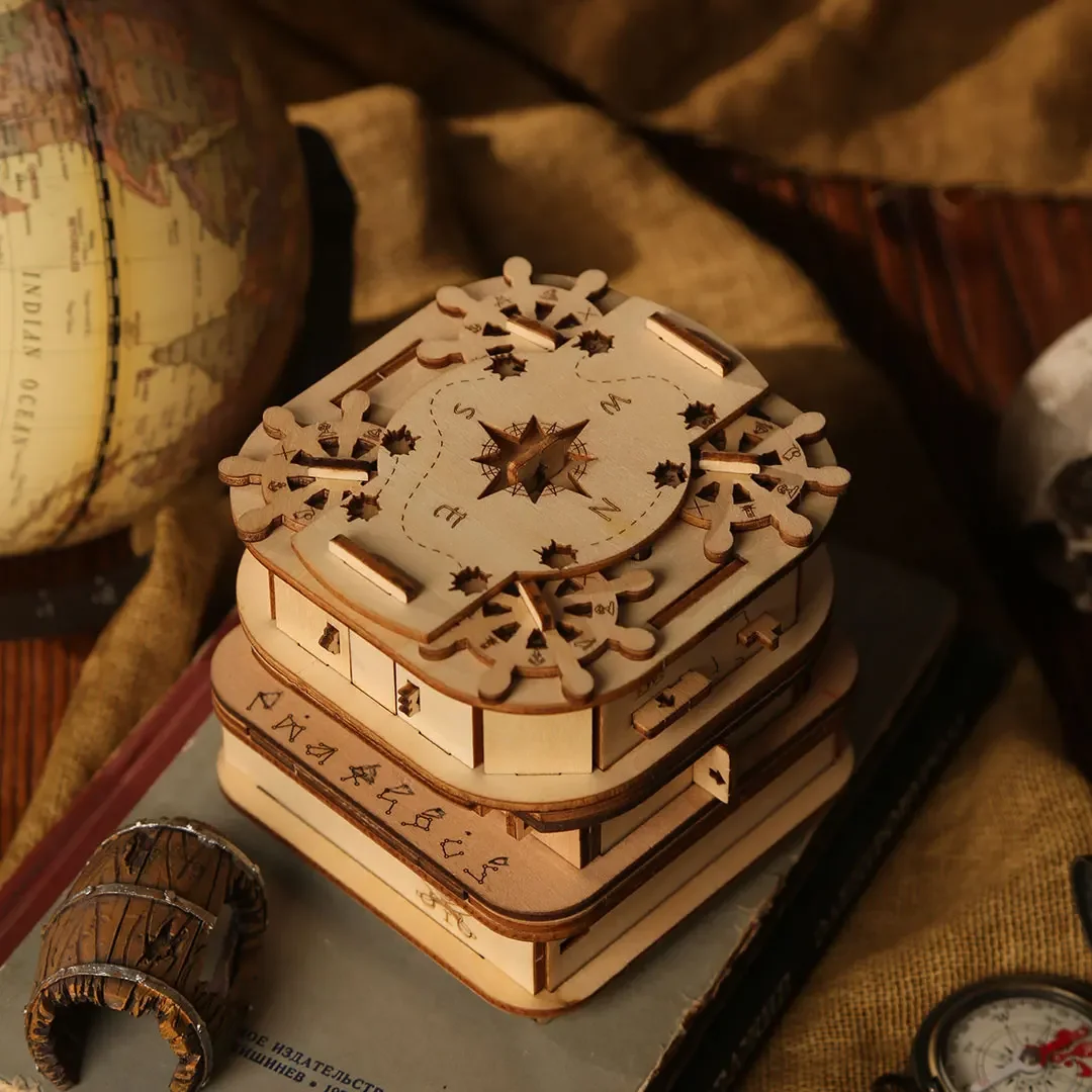 Puzzle Davy Jones High Difficulty Hell Level Puzzle Decryption Box Toy Gift Adult Decryption Box
