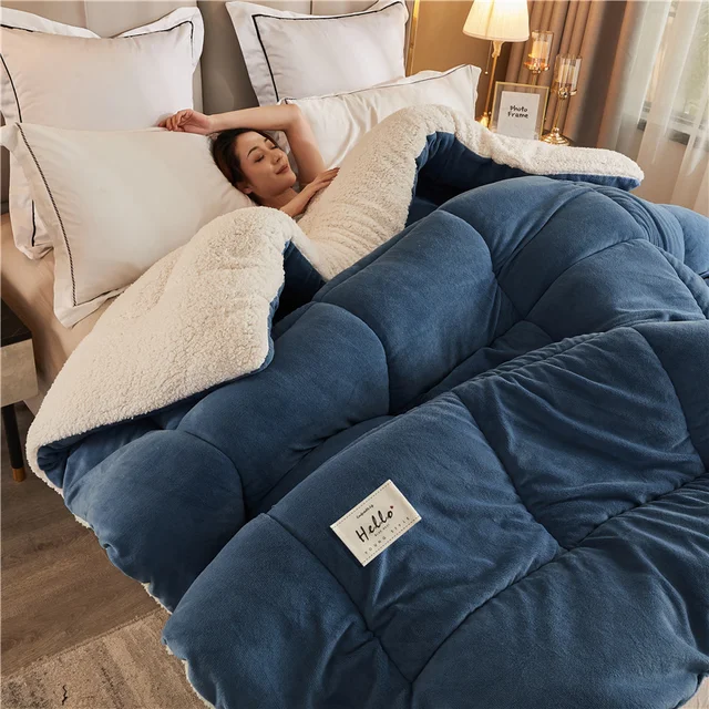 Thick Fleece Warm Blanket 2