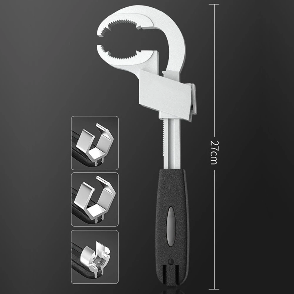 AU Multifunction Adjustable Double-ended Wrench Bathroom Water Pipe Spanner Tool