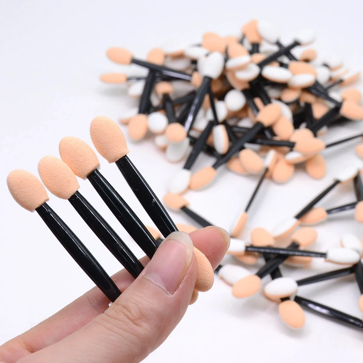 Disposable Eyeshadow Brush Portable Double End