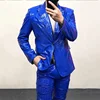 Men Leather Suits Jacket Fashion Slim Casual Coats Solid Color Business Suits Jackets Men's Tops Mens Clothing 2024 New Winter 5
