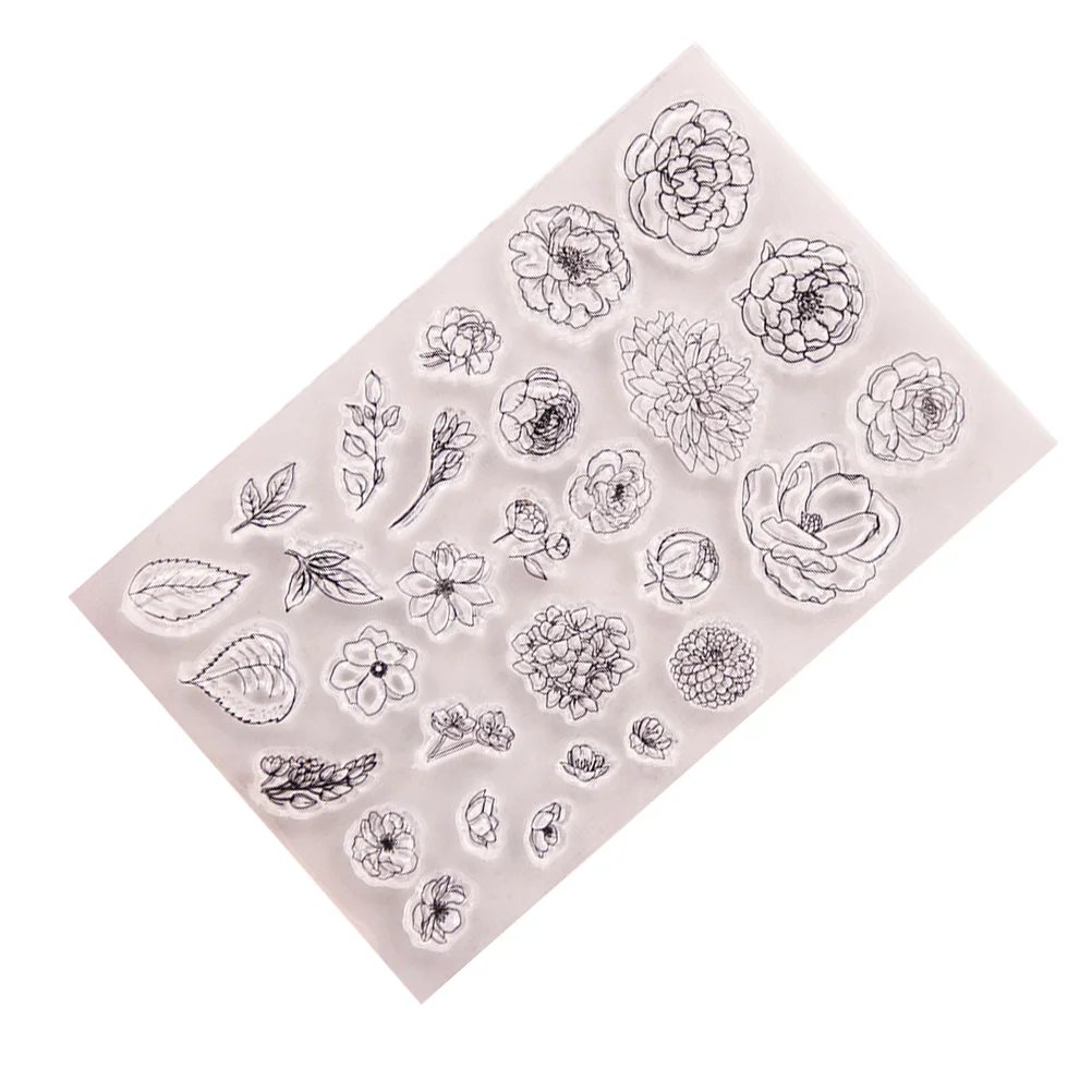 

Clear Stamp Bird Dandelion Flower Cling Stamp Scrapbooking Seals Transparent Stamps for Scrapbooks DIY Postage Stampsation Craft