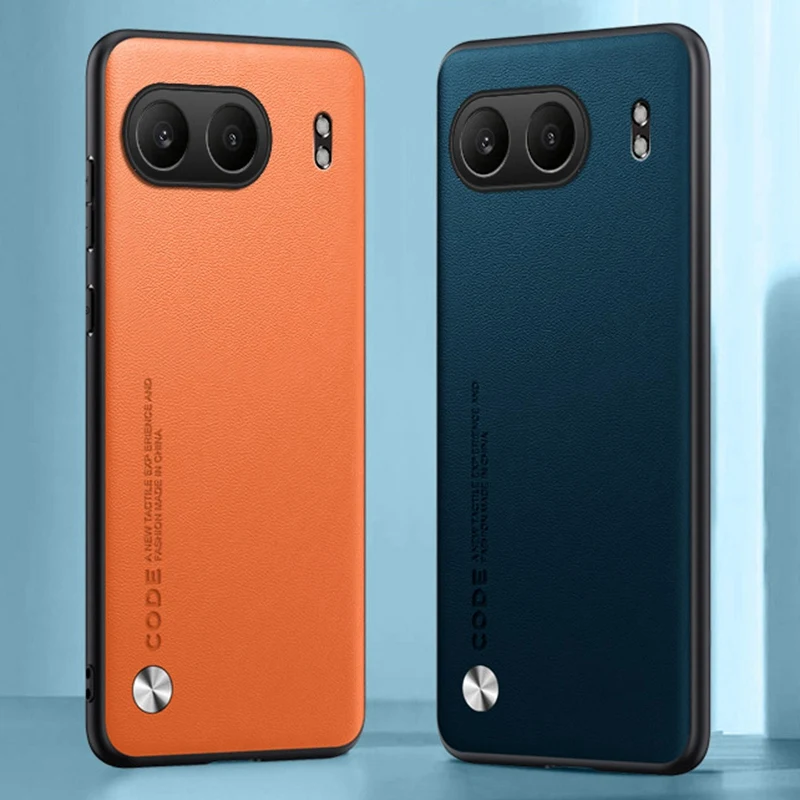 Luxury PU Leather Shockproof Phone Case - Full Protection Back Cover