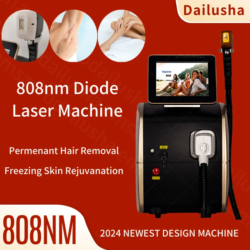 Wholesale 755nm 808nm 1064nm Vertical diode laser hair removal machine alexandrite laser depilation