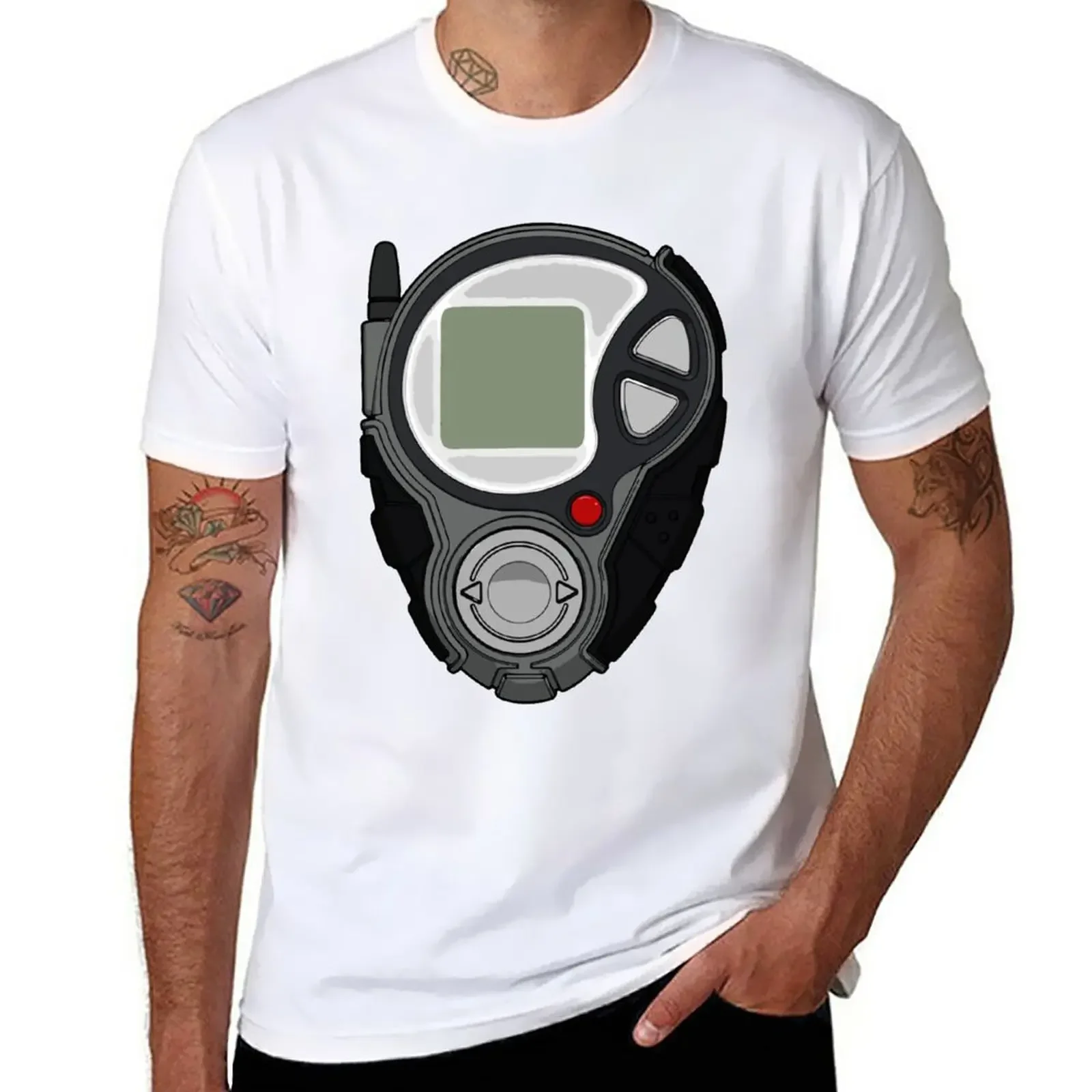 Ken D-3 Digivice T-Shirt Top New Edition Summer Top Magliette Per Uomo