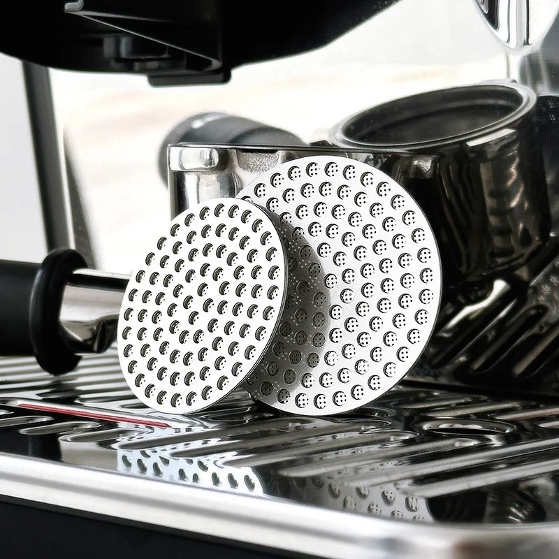 Upgrade Espresso Puck Screen 58mm 53mm 51mm Double Layer Reusable Coffee Puck Screen Filter Mesh for Coffee Maker Accessories