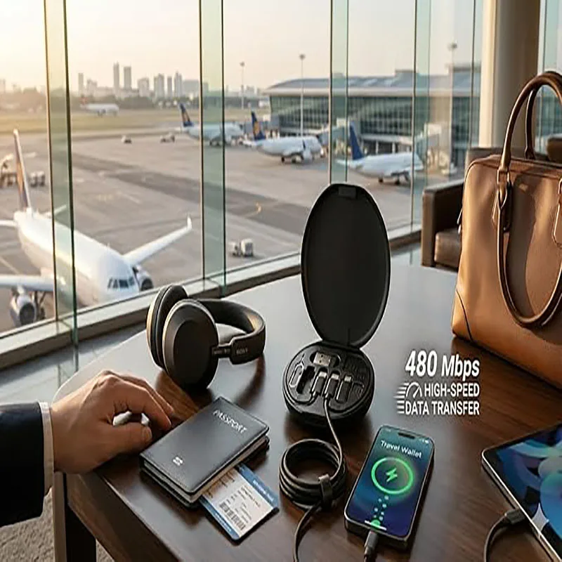รูปสินค้า สายชาร์จ USB-C 60W พร้อมอะแดปเตอร์หลากหลาย ชาร์จได้ทุกอุปกรณ์
