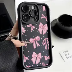 Chic Y2K Pink Bowknot Smartphone Case – Trendy Bow Cover - Samsung J4 Plus (S17078)