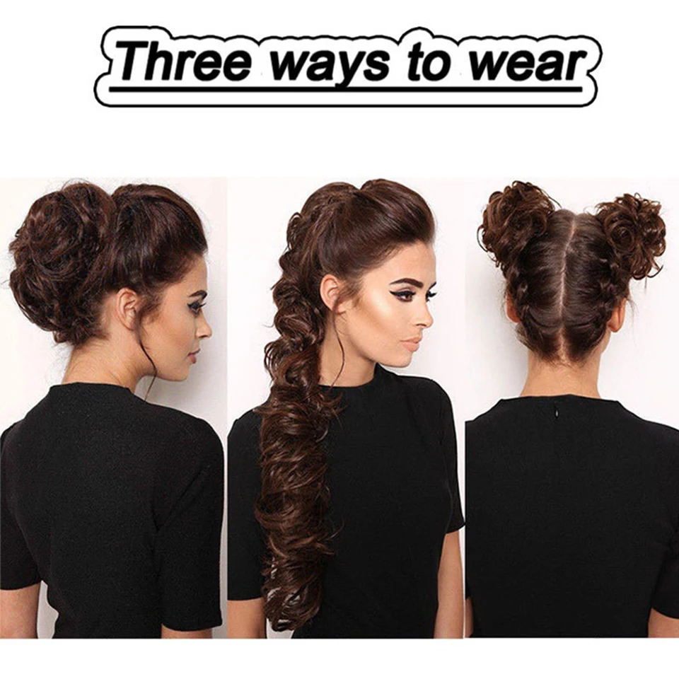 Synthetic Hair Chignon Bun for Women